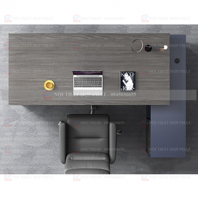 Bàn Làm Việc Cao Cấp Gỗ Thiết Kế BLVCCG004